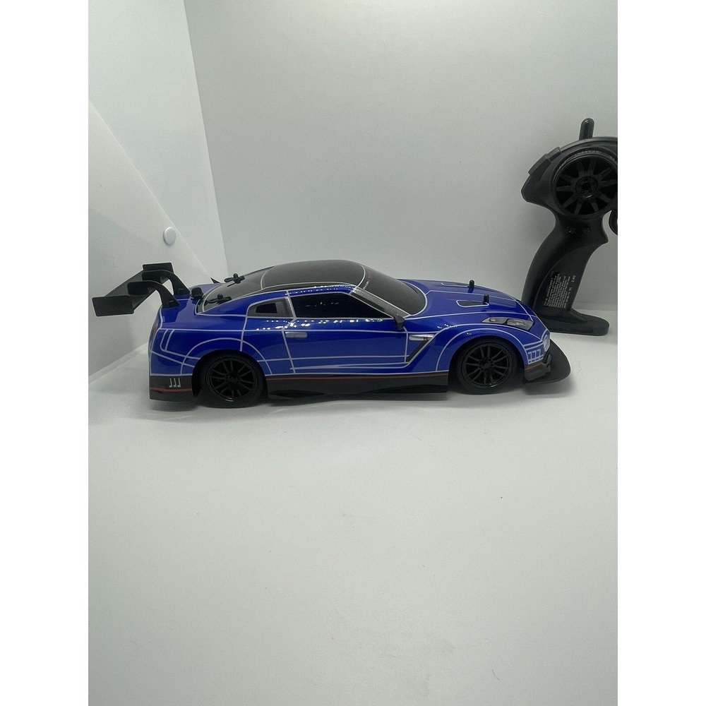 Hyper RC Nissan GTR LED Vapor Effects Blue Car Lights Tested 2017 GTR - Picture 8 of 11